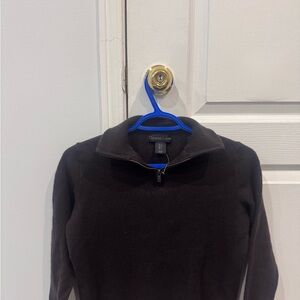 Christian Lacroix Dark Gray Zip-Up Sweater